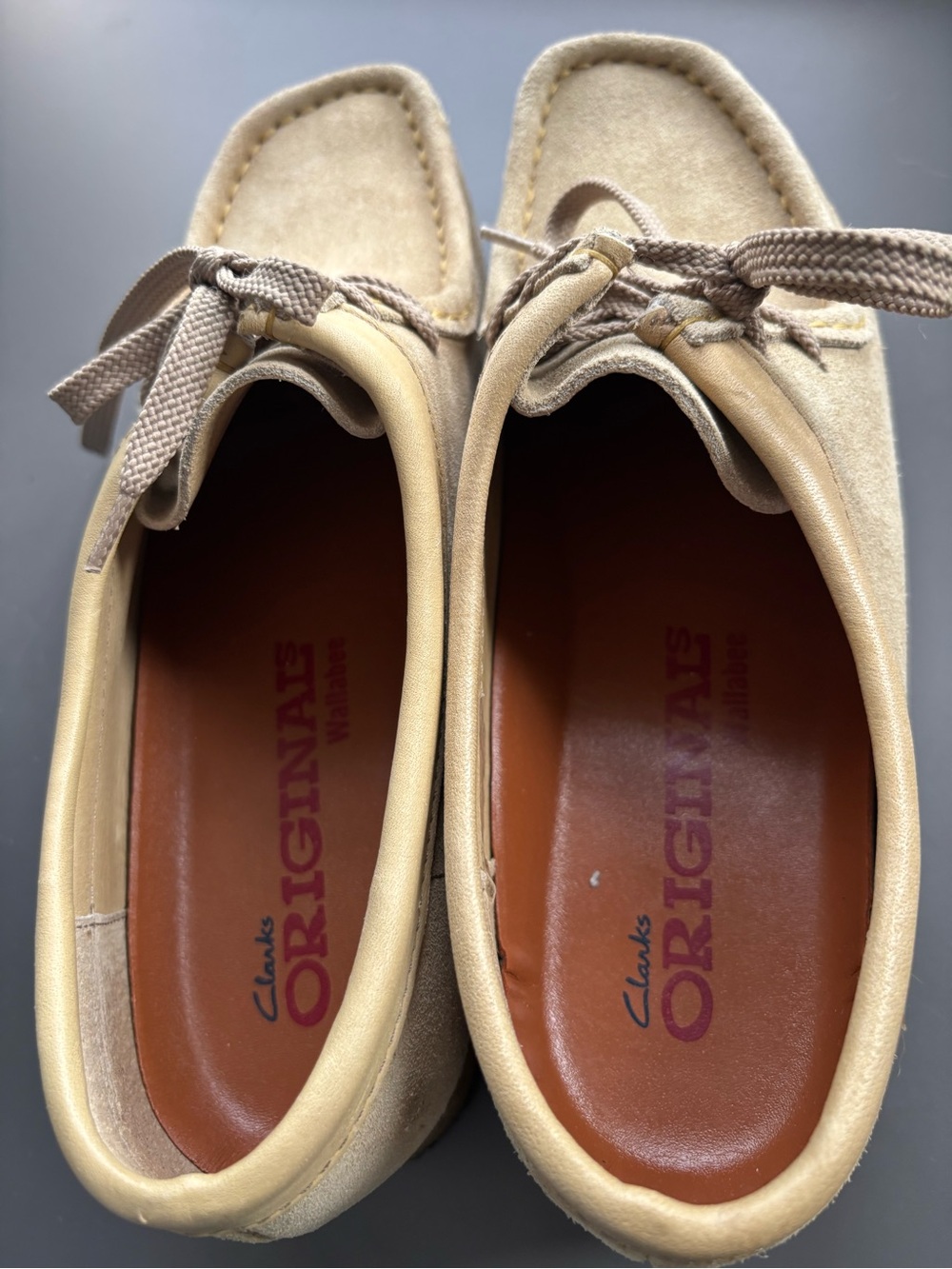 Clark’s Originals Wallabees- Men’s 9 - Picture 5 of 7